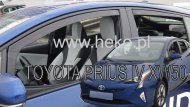 Protiprůvanové plexi, ofuky skel - Toyota Prius 5dv 16- (+zadní)