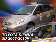 Protiprůvanové plexi, ofuky skel - Toyota Sienna 5dv. 03-10