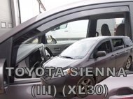 Protiprůvanové plexi, ofuky skel - Toyota Sienna III (XL30) 10-