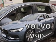 Protiprůvanové plexi, ofuky skel - Volvo S90 4dv 16- +(zadní)