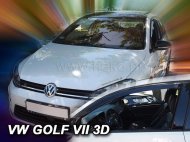 Protiprůvanové plexi, ofuky skel - VW Golf VII 3dv 12-