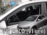 Protiprůvanové plexi, ofuky skel - VW Polo (VI gen) 5d 2017 přední-