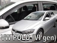 Protiprůvanové plexi, ofuky skel - VW Polo (VI gen) 5d 2017- +zadní
