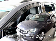 Protiprůvanové plexi, ofuky skel - VW Taigo 5d 2020- + zadní