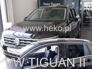 Protiprůvanové plexi, ofuky skel - VW Tiguan 5dv. 16- (+zadní)