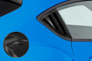 Průduchy na boční okna Toyota GR Supra 19- černý lesklý