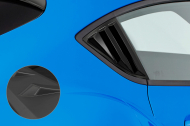 Průduchy na boční okna Toyota GR Supra 19- černý matný