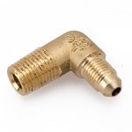 Adaptér 90st 1/4" NPT na AN4 Mosazný