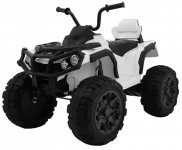 Elektrická čtyřkolka ATV 2.4GHz bílá