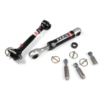 Quick disconnect sway bar link kit JKS Flex Connect Lift 2-5"