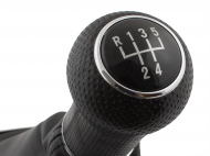 Řadící páka s manžetou VW Golf IV, Bora 5st. černá - 12mm