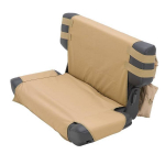 Rear seat cover coyote tan Smittybilt G.E.A.R.