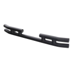 Rear steel bumper black Smittybilt