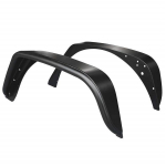 Rear steel fender flares black standard coverage Poison Spyder Crusher