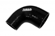 Redukce silikonová 90° TurboWorks Black 63-102mm