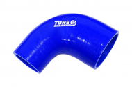 redukce silikonová 90° TurboWorks Blue 63-102mm