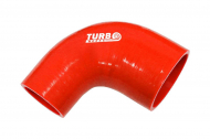 Redukce silikonová 90° TurboWorks Red 63-102mm