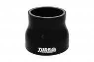 Redukce silikonová rovná TurboWorks Black 80-102mm