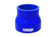 Redukce silikonová rovná TurboWorks Blue 80-102mm