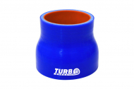 Redukce silikonová rovná TurboWorks Pro Blue 80-102mm