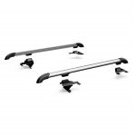 Roof rack main rail kit silver TeraFlex Nebo