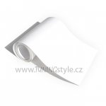 Samolepící stylingová ochranná transparetní folie bílá matná 30cm