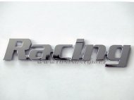 Samolepka 3D chrom - Racing