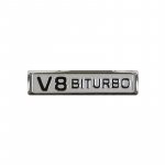 Samolepka alu V8 BITURBO