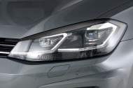 Mračítka rovná CSR pro VW Golf 7 (Typ AU) - černá lesklá