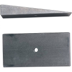Shims 2,5 degree for 2,5" wide leaf springs steel Rubicon Express