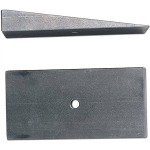 Shims 4 degree for 2,5" wide leaf springs steel Rubicon Express