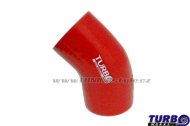 Silikonová hadice, koleno TurboWorks Red 45° 102mm