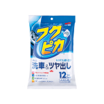 Soft99 - Fukupika Wash & Wax Wipes, čistící ubrousky s voskem, 12ks. 