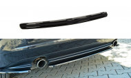 Splitter zadní, prostřední Alfa Romeo 159 05-11 (Bez žeber) černý lesklý plast