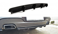 Splitter zadní, prostřední BMW 6 Gran Coupé M-Pack (se žebry) 2013- carbon look