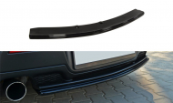 Splitter zadní, prostřední Mazda 3 MPS MK1 (Bez žeber) 06-08 černý lesklý plast