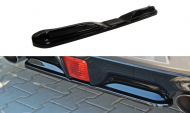 Splitter zadní, prostřední Nissan 370Z 09-12 černý lesklý plast