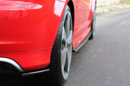 Splittery zadní boční Audi RS3 8P carbon look