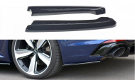 Splittery zadní boční Audi RS4 B9 Avant carbon look