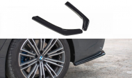 Splittery zadní boční BMW 3 G20 M-pack 2019- carbon look