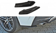 Splittery zadní boční BMW X4 M-PACK (F26) 2014 - černý lesklý plast