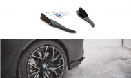 Splittery zadní boční + Flaps V.1 BMW M8 Gran Coupe F93 černý lesklý plast