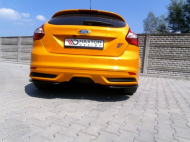 Splittery zadní boční Ford Focus MK3 ST před facelift 12-14 carbon look