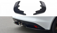 Splittery zadní,boční JAGUAR F-TYPE 2013-2016 černý lesklý plast