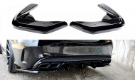 Splittery zadní, boční MERCEDES- BENZ C43 AMG W205 2018- carbon look