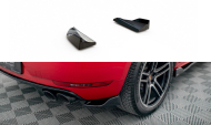Splittery zadní boční Porsche Macan Mk1 Facelift černý lesklý plast