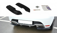 Splittery zadní boční RENAULT CLIO MK4 RS 2013- 2019 carbon look