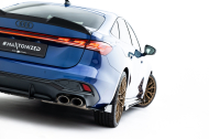 Splittery zadní boční Street Pro + flaps Audi S5 Sedan / Avant B10 černo červené