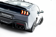 Splittery zadní boční Street Pro Ford Mustang Dark Horse Mk7 černo červené