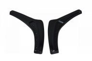 Splittery zadní boční V.1 BMW 1 F20/F21 M-POWER FACELIFT 2015 -  černý lesklý plast